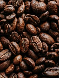 Preview wallpaper coffee beans, coffee, brown, roasted