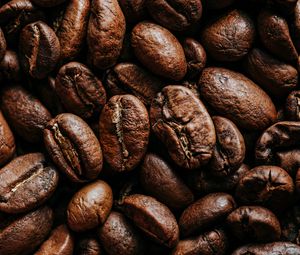 Preview wallpaper coffee beans, coffee, brown, roasted