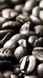 Preview wallpaper coffee beans, coffee, brown, dark