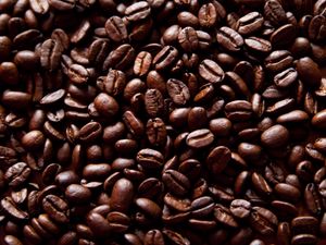 Preview wallpaper coffee beans, coffee, fried