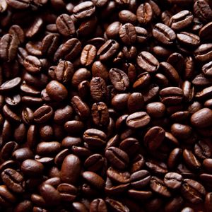 Preview wallpaper coffee beans, coffee, fried