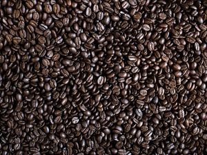 Preview wallpaper coffee beans, coffee, fried, whole