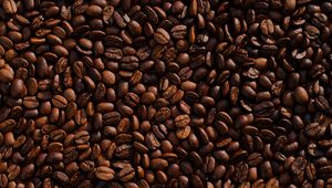 Preview wallpaper coffee beans, coffee, fried, brown