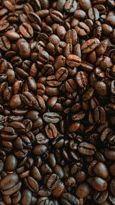 Preview wallpaper coffee beans, coffee, macro, brown