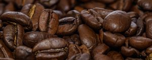 Preview wallpaper coffee, beans, food, brown