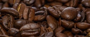 Preview wallpaper coffee, beans, food, brown
