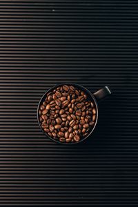 Preview wallpaper coffee beans, grains, coffee, cup, lines