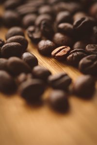 Preview wallpaper coffee, beans, macro, blur