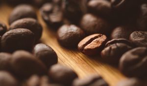 Preview wallpaper coffee, beans, macro, blur