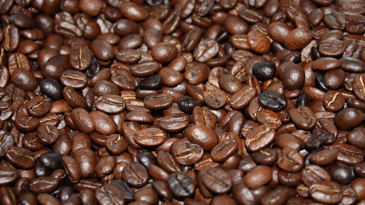 Wallpaper coffee, beans, roasted