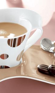 Preview wallpaper coffee, beautiful tableware, drink