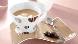 Preview wallpaper coffee, beautiful tableware, drink