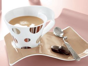 Preview wallpaper coffee, beautiful tableware, drink