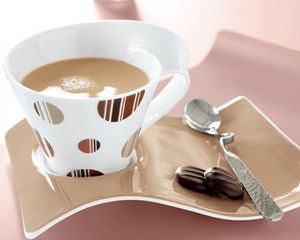 Preview wallpaper coffee, beautiful tableware, drink