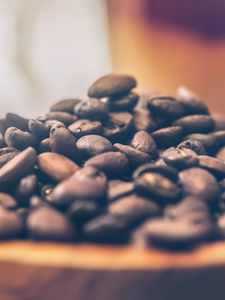 Preview wallpaper coffee, caffeine, beans, blur