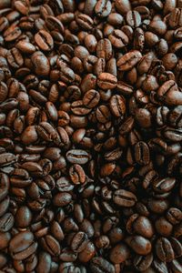 Preview wallpaper coffee, coffee beans, pattern