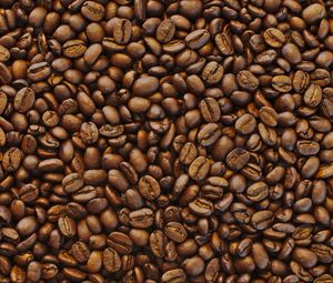 Preview wallpaper coffee, coffee beans, roasted, grains