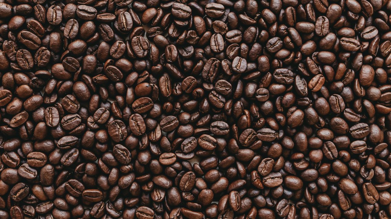 Wallpaper coffee, coffee beans, roasted, brown, dark