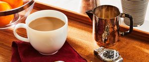 Preview wallpaper coffee, cup, breakfast, morning
