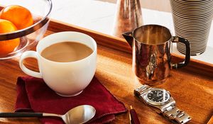 Preview wallpaper coffee, cup, breakfast, morning