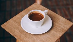 Preview wallpaper coffee, cup, chair, drink