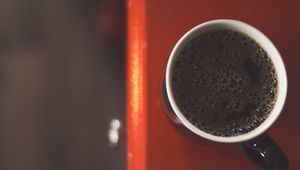 Preview wallpaper coffee, cup, drink, bubbles