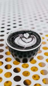 Preview wallpaper coffee, cup, drink, foam