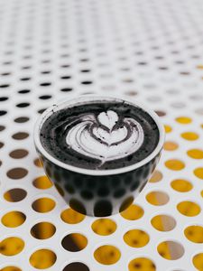 Preview wallpaper coffee, cup, drink, foam