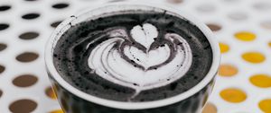 Preview wallpaper coffee, cup, drink, foam