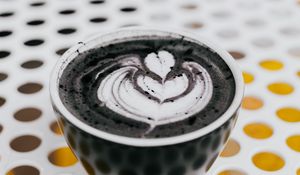 Preview wallpaper coffee, cup, drink, foam