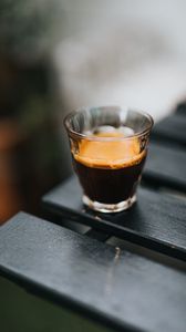 Preview wallpaper coffee, cup, drink, wooden, blur