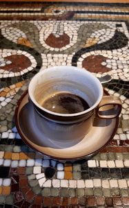 Preview wallpaper coffee, cup, drink, mosaic