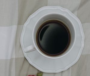 Preview wallpaper coffee, cup, flowers, hand