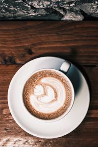 Preview wallpaper coffee, cup, foam, newspaper