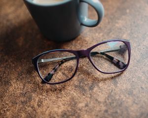 Preview wallpaper coffee, cup, glasses, table