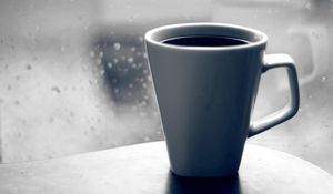 Preview wallpaper coffee cup, mood, depression