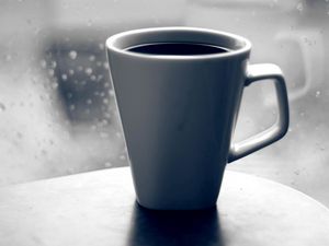 Preview wallpaper coffee cup, mood, depression