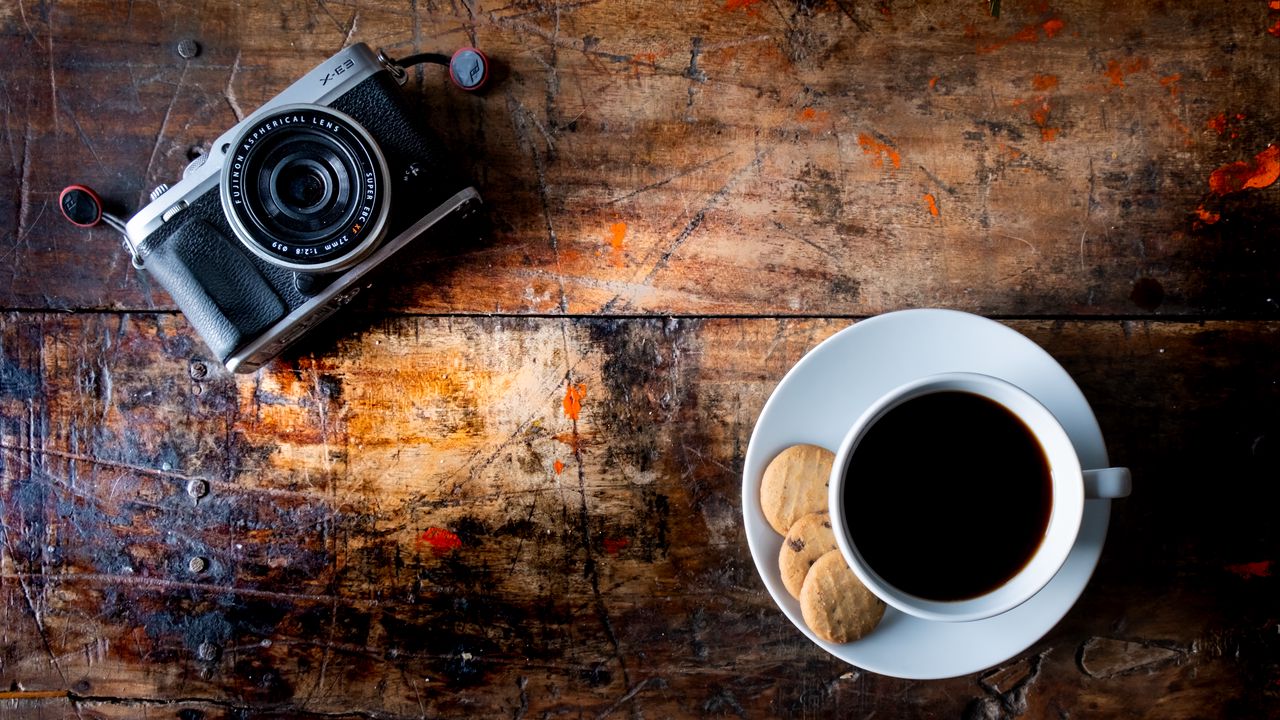 wallpaper-coffee-drink-cup-cookies-table-camera-hd-picture-image