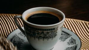 Preview wallpaper coffee, drink, cup, bouquet