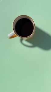 Preview wallpaper coffee, drink, cup, minimalism
