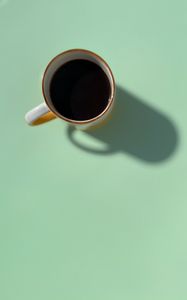 Preview wallpaper coffee, drink, cup, minimalism