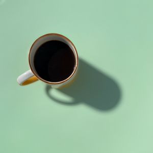 Preview wallpaper coffee, drink, cup, minimalism