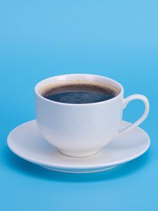 Preview wallpaper coffee, drink, cup, blue