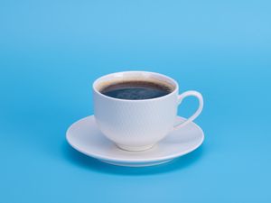 Preview wallpaper coffee, drink, cup, blue