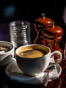 Preview wallpaper coffee, drink, cup, aesthetics