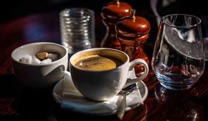 Preview wallpaper coffee, drink, cup, aesthetics