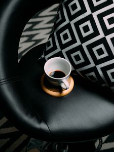 Preview wallpaper coffee, drink, mug, chair