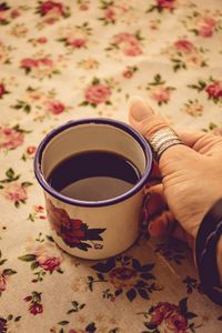 Preview wallpaper coffee, drink, mug, hand