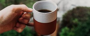 Preview wallpaper coffee, drink, mug, breakfast, hand