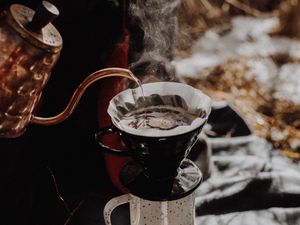 Preview wallpaper coffee, drink, mugs, kettle